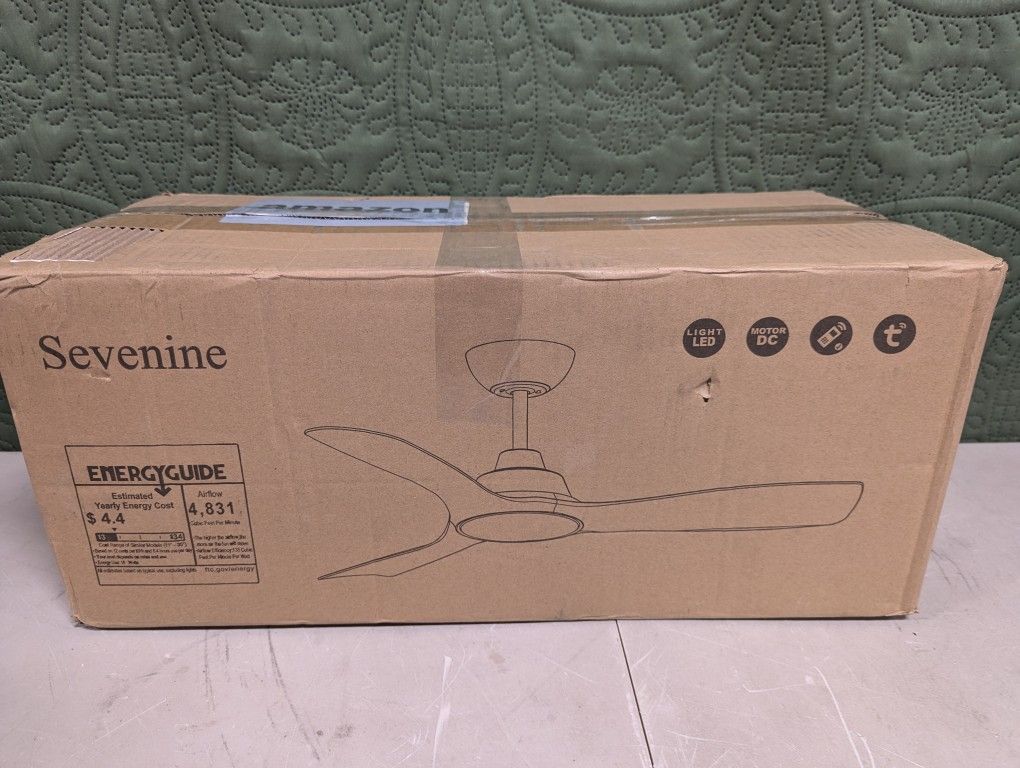42in Ceiling Fan W/Light