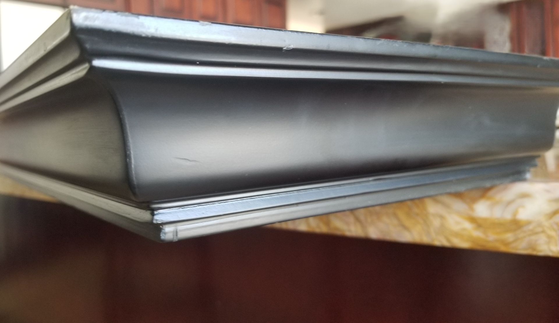 4 ft Pottery Barn Floating Shelf - Black