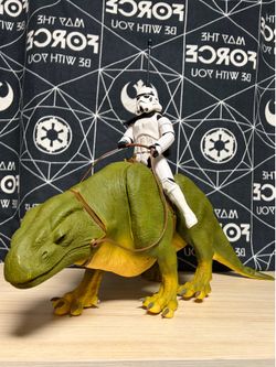 STARWARS 2000 Hasbro Stormtrooper with Doback (LOOSE)