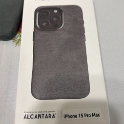 Alcantara I Phone 15 Pro Max Case 