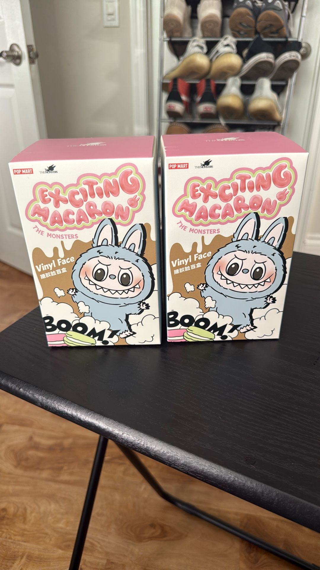 Exciting macaron Popmart Labubu