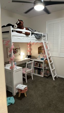Loft Bed With Desk Underneath