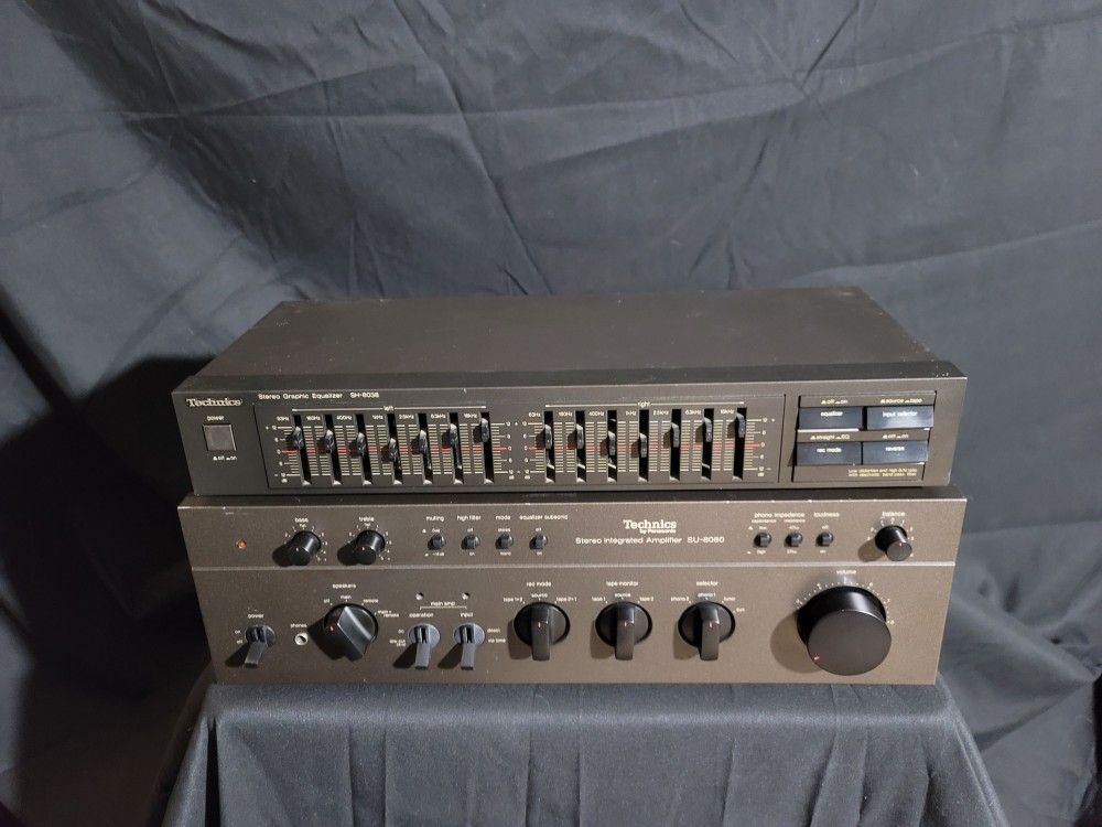 Technics Integrated Amplifier and Equalizer