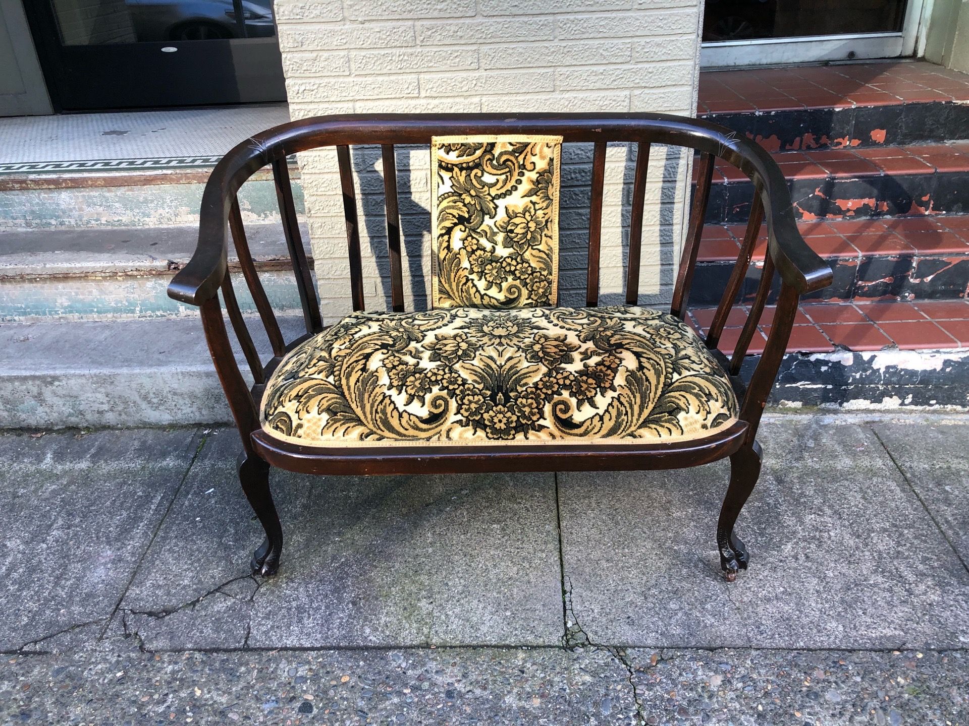 Edwardian love seat