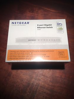 New in the box Ethernet router switch
