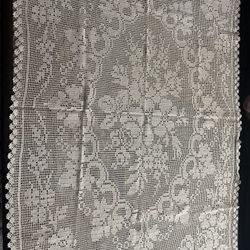 Handmade Crocheted Table Cloth Cover 