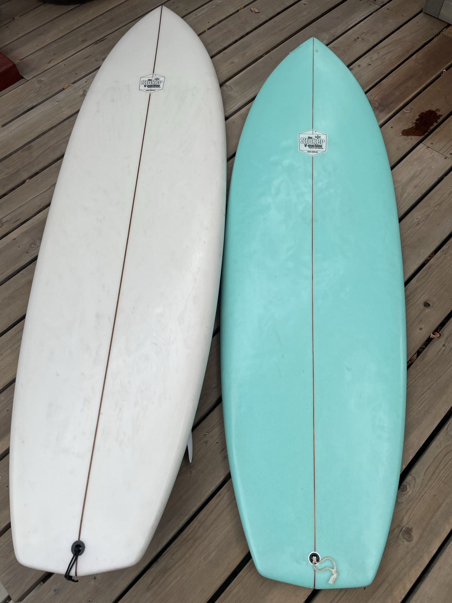 Surfboards- The stoker V Machine 7.0 & 6.0