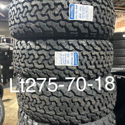 4 New Lt275-70-18 At