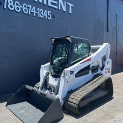 2018 Bobcat T770 Skid Steer Track Loader Enclosed Cab A/C & Heater - High Flow