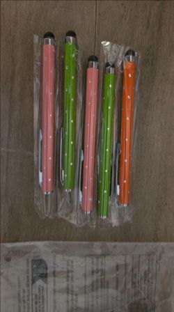 New set of 5 stylus pens