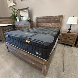 4 PC QUEEN BEDROOM SET 