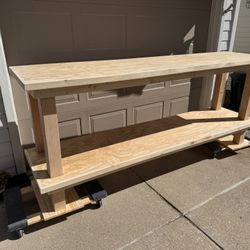 Custom Work Bench.