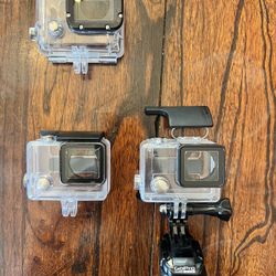 Go Pro Cases, Chest Harness, And Accessories