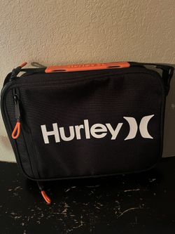 Brand New Hurley Lunchbox - black with orange accents