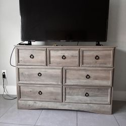Bed  and Dresser 