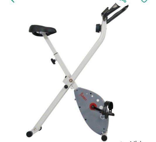 Sunny Health & Fitness Foldable Magnetic Exercise Bike
