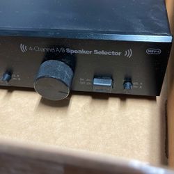 Multichannel Audio Selector 2 In X 4 Out