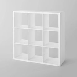 9 Cube Organizer White New 
