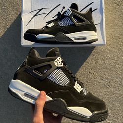 Jordan 4 Retro White Thunder 