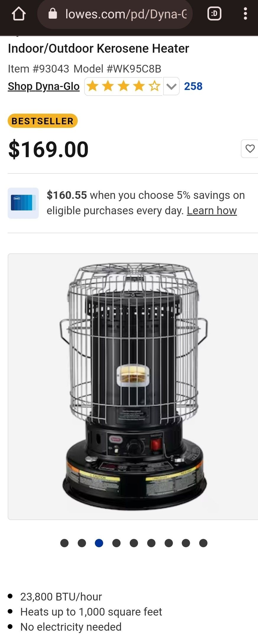 Kerosene Heater