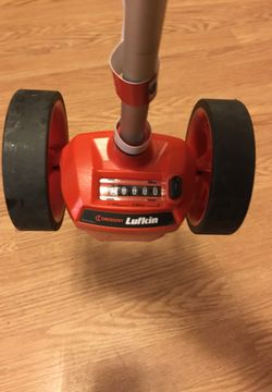 Compact measuring wheel