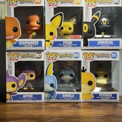 Pokemon Pop Figures 