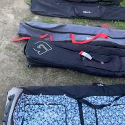 Snowboard Travel Bags Some With Wheels And Some Without $50 To $125