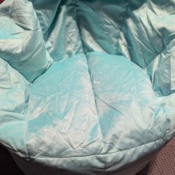 Big Joe Mint Plush Bean Bag Chair NEW