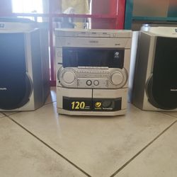 Philips FW C80/37 Mini System (Silver)