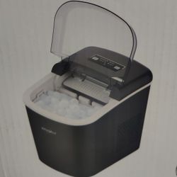 Whirlpool 26 Lbs Countertop Ice Maker BLACK 