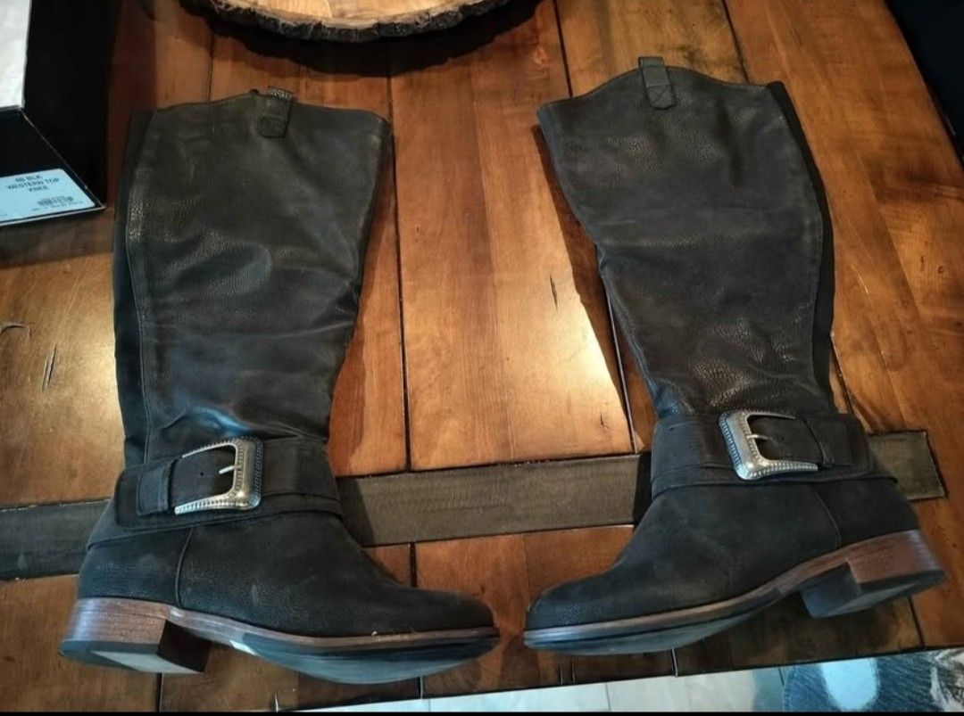 Torrid Western Top Knee Boots New!