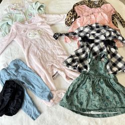 9 Months Baby Girl Clothes 