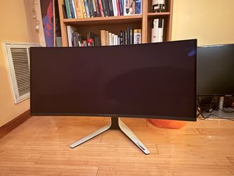 GAMING MONITOR - Alienware - AW3225QF 32" QD-OLED Curved 4K UHD