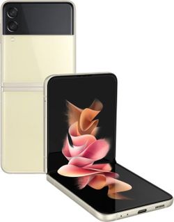 Samsung Galaxy Z Flip3 128GB 5G Factory Unlocked - Cream.