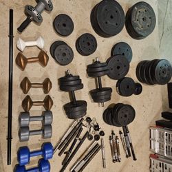 Numerous Weights And Bars
