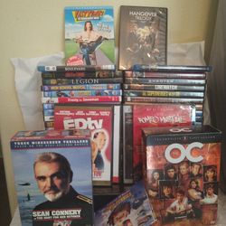 55 Movies DVD Blu-ray TV Series Bundle 