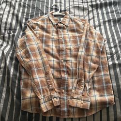 Weatherproof Plaid Long Sleeve Shirt 