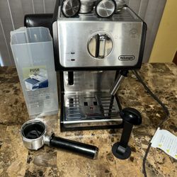 Espresso Machine with Milk Frother - DeLonghi