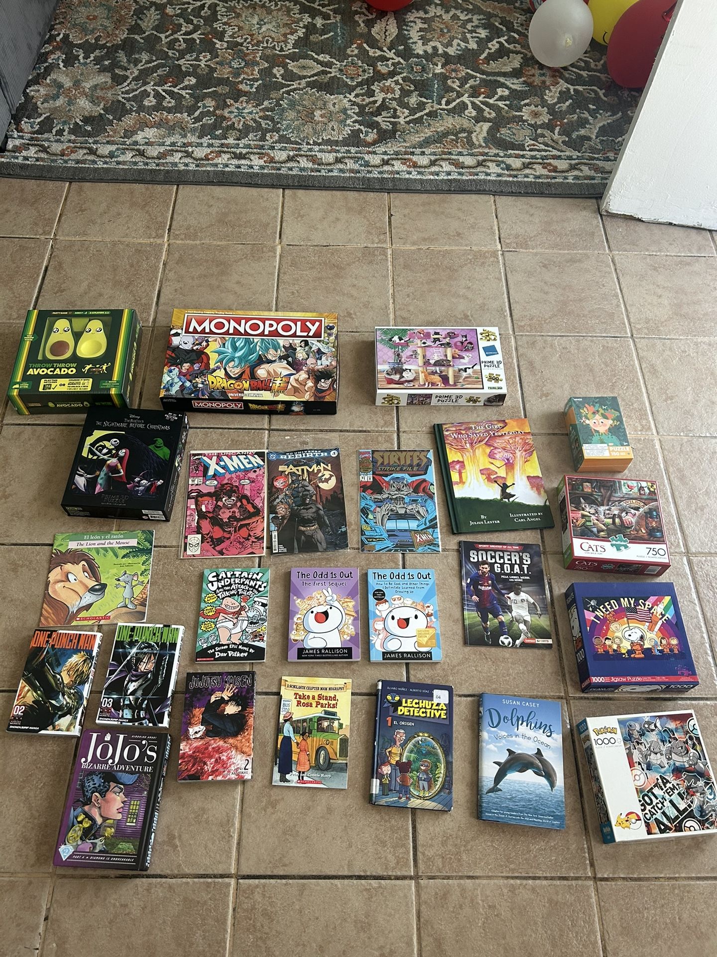 Book/ Games/ Manga Bundle