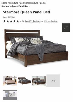 Queen Panel Bed Frame
