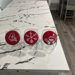 Set De 3 Conteiner Con Tapa De Navidad 