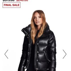 SAM NYC Vegan Leather Jacket