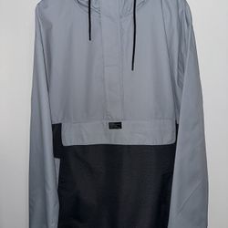 Grey Windbreaker 