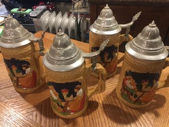Vintage Beer Steins
