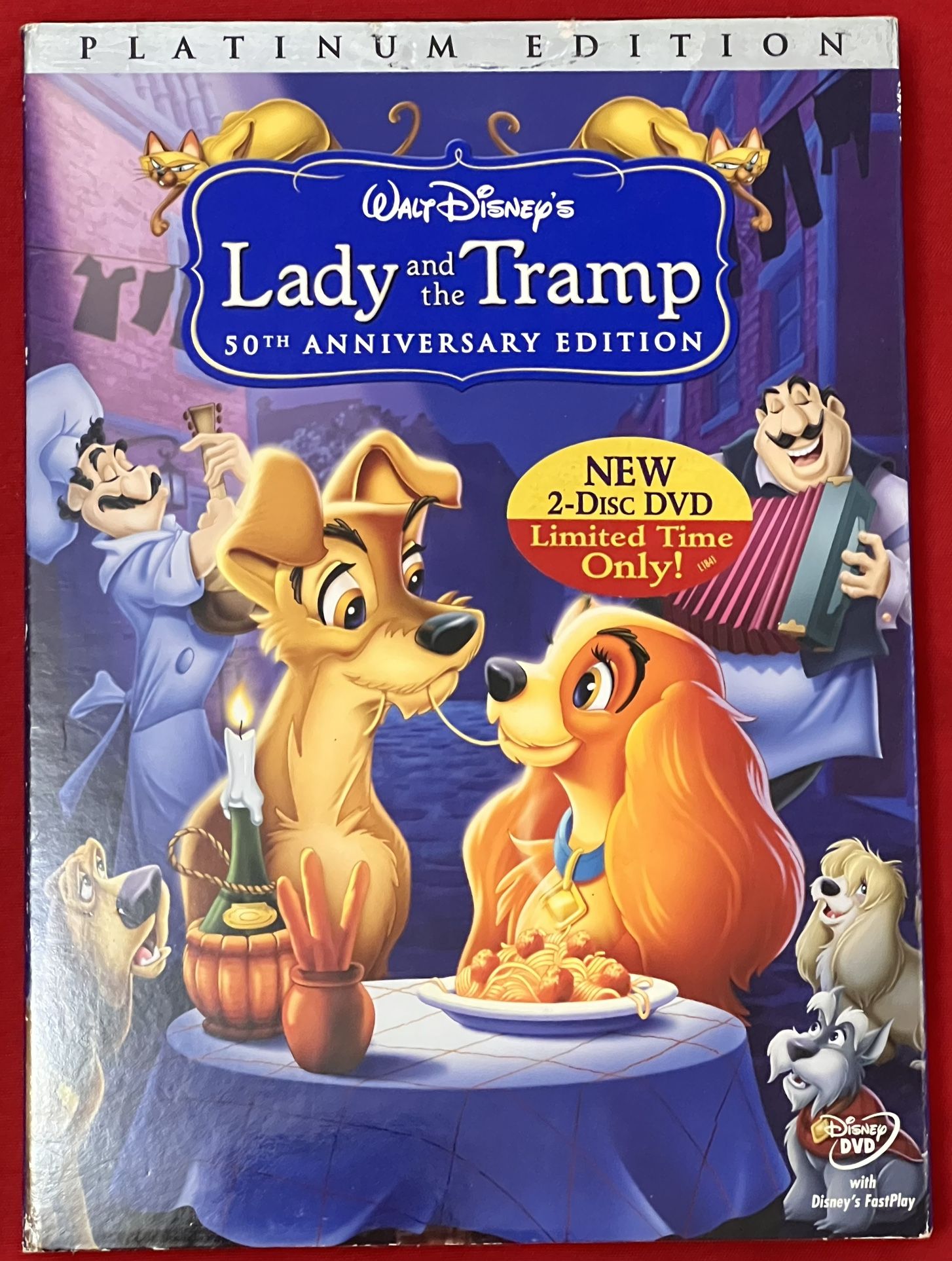 Walt Disney’s Lady and the Tramp DVD