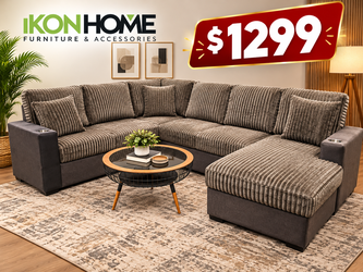 XXL SLEEPER SECTIONAL WITH STORAGE