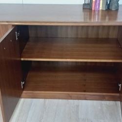 Vintage Heavy Duty Entertainment Tv Stand Business Credenza,  Delivery