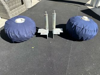 18” Dock Wheel, Corner Mount