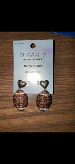 Football earrings