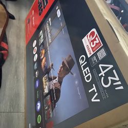 TCL QLED TV 43”